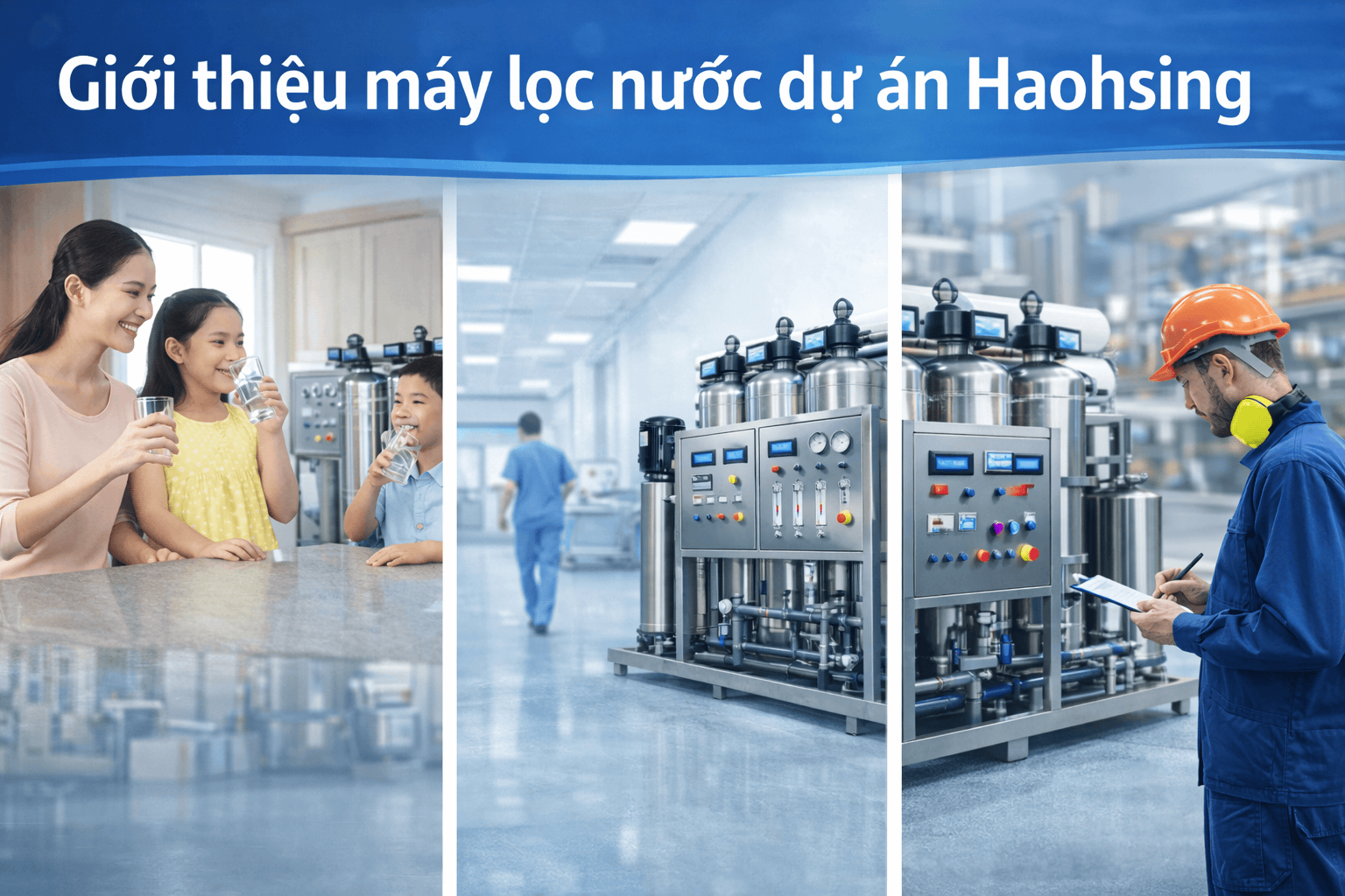Máy lọc nước dự án Haohsing – Giải pháp lọc nước RO số 1 cho mọi nhu cầu 1 Máy lọc nước dự án Haohsing – Giải pháp lọc nước RO số 1 cho mọi nhu cầu 1